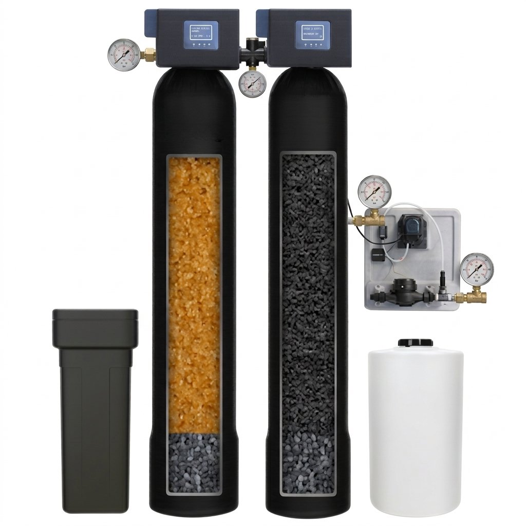 Home Iron and Sulfur Removal System